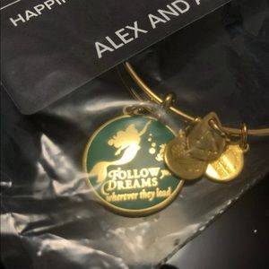 Alex and Ani Jewelry - Alex Ani Ariel Disney Gold Bangle Bracelet NWT Alex and Ani Jewelry - Alex Ani Ariel Disney Gold Bangle Bracelet NWT